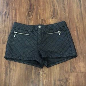 Forever 21 fake leather shorts
